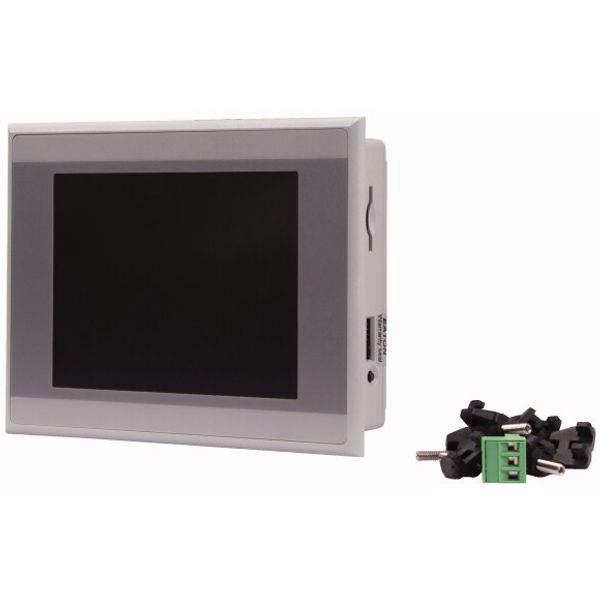 Touch panel, 24 V DC, 5.7z, TFTcolor, ethernet, RS232, (PLC) image 2