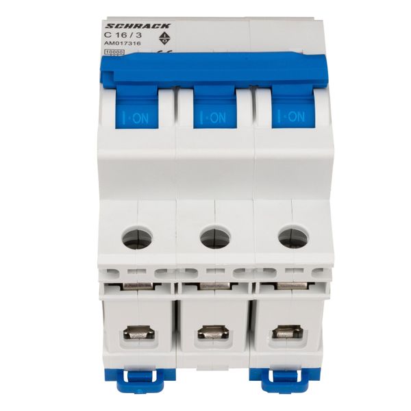 Miniature Circuit Breaker (MCB) AMPARO 10kA, C 16A, 3-pole image 2