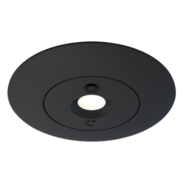 Merlin Emergency Downlight Non-Maintained Open Area Black image 3