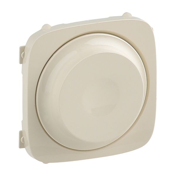 Cover plate Valena Allure - rotary dimmer without neutral 300 W - ivory image 1