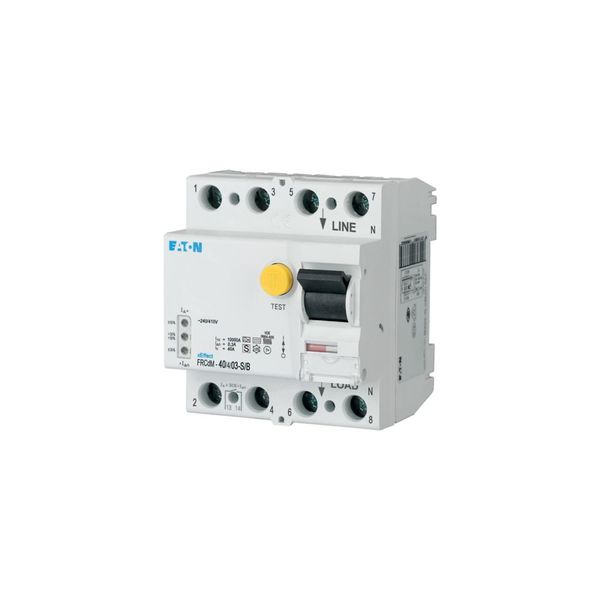 Digital residual current circuit-breaker, all-current sensitive, 40 A, 4p, 300 mA, type S/B image 7