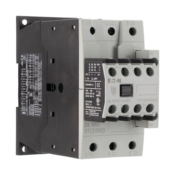 Contactor, 380 V 400 V 30 kW, 2 N/O, 2 NC, 400 V 50 Hz, 440 V 60 Hz, AC operation, Screw terminals image 11