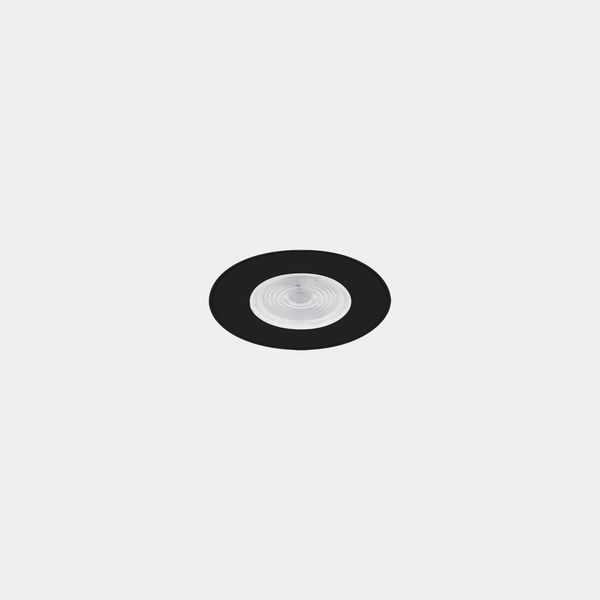 Downlight Sia Lens Narrow Trimless 12W LED warm-white 3000K CRI 90 26.8º ON-OFF Trimless/Black IP54 1159lm image 2