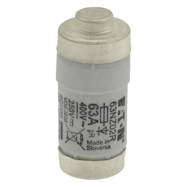 Fuse-link, LV, 63 A, AC 400 V, D02, aR, IEC, ultra rapid image 11