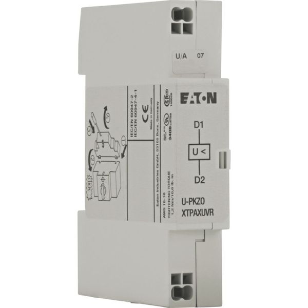 Undervoltage release PKZ0(4), PKE, AC, 24 V 50 Hz, Push in terminals image 7