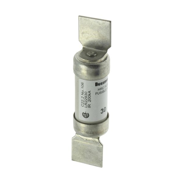 Fuse-link, LV, 30A, AC 600 V, DC 250 V, HRCI-CB, 14 x 61 mm, CSA image 8