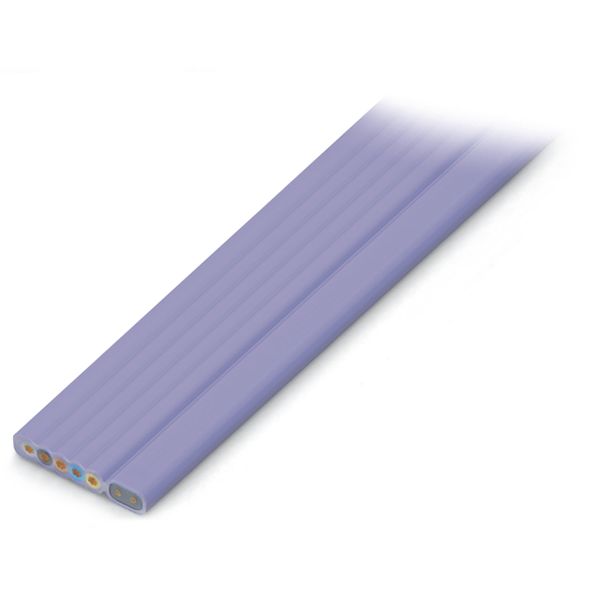 Flat cable Eca 5G 2.5 mm² + 2 x 1.5 mm² violet image 2