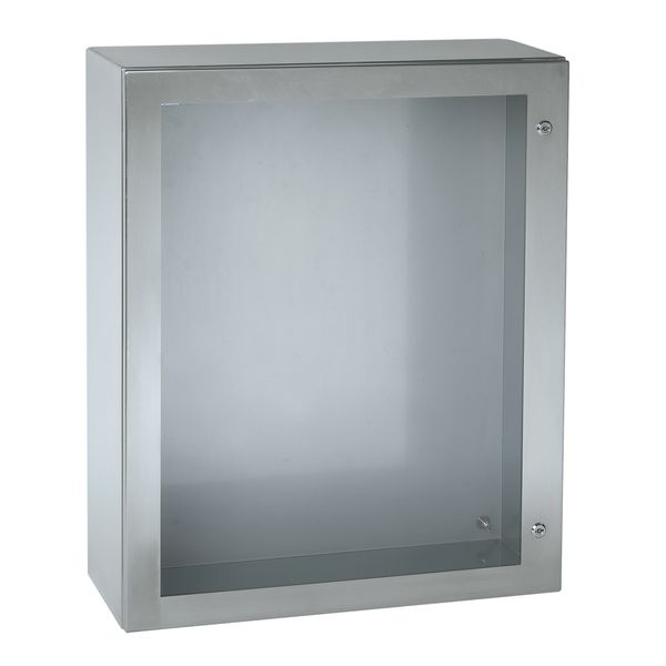 WANDKAST S3X INOX 304L TRANSP. DEUR 700x image 1