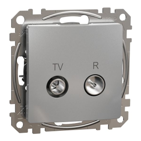 TV/R connector 4db, Sedna, Aluminium image 3