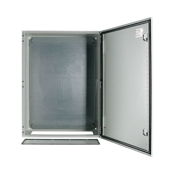 Wall enclosure with mounting plate, HxWxD=800x600x300mm image 6