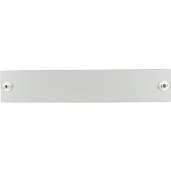 Front plate, for HxW=150x800mm, blind, plastic image 2