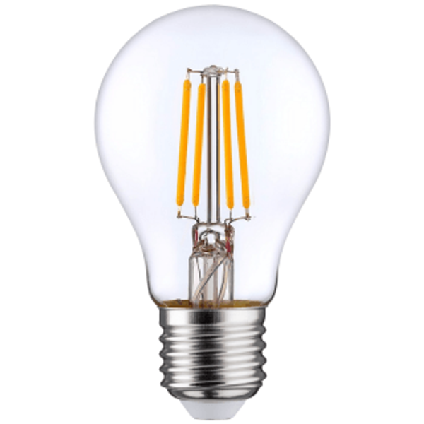 LED Bulb Filament E27 4W A60 2700K 470Lm image 1