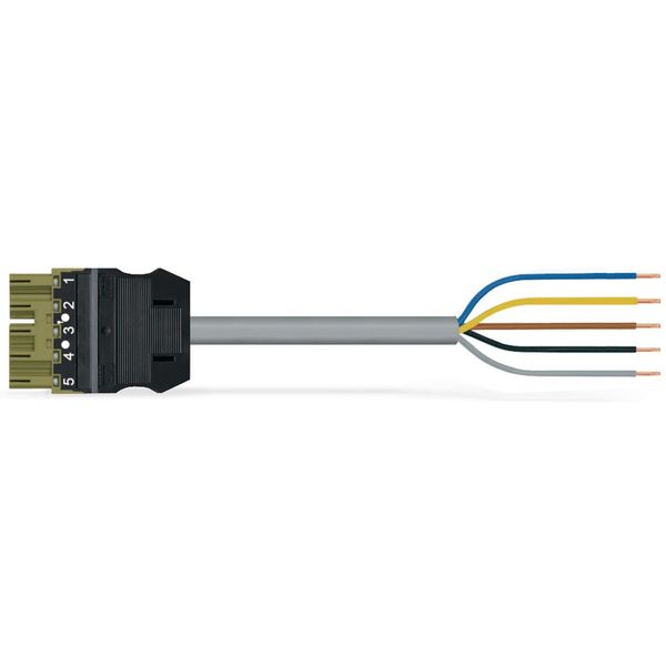 pre-assembled connecting cable Eca Plug/open-ended light green image 5