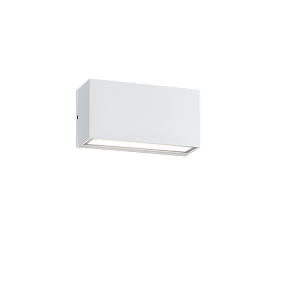 Trent LED wall lamp matt white image 1