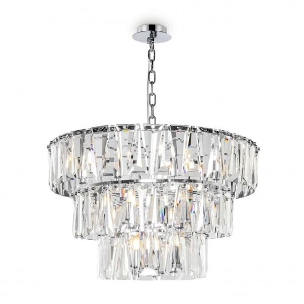 Modern Puntes Pendant Lamp Chrome image 4