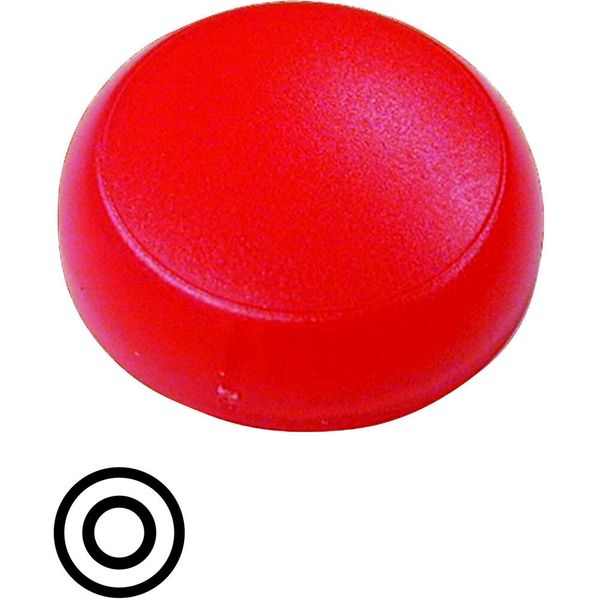 Lens, indicator light, red, flush image 2