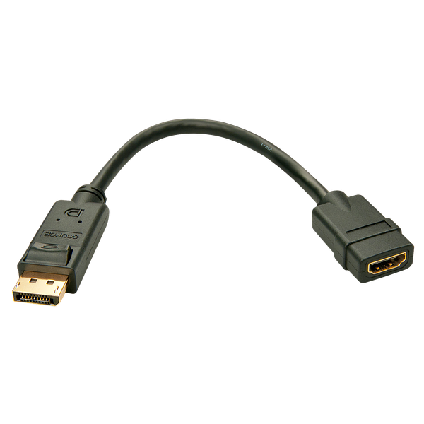 Display Port 1.2 to HDMI 1.3 Passive Converter Connects a single DisplayPort source to a single HDMI® display with a maximum resolution of 1920x1080@60Hz image 2