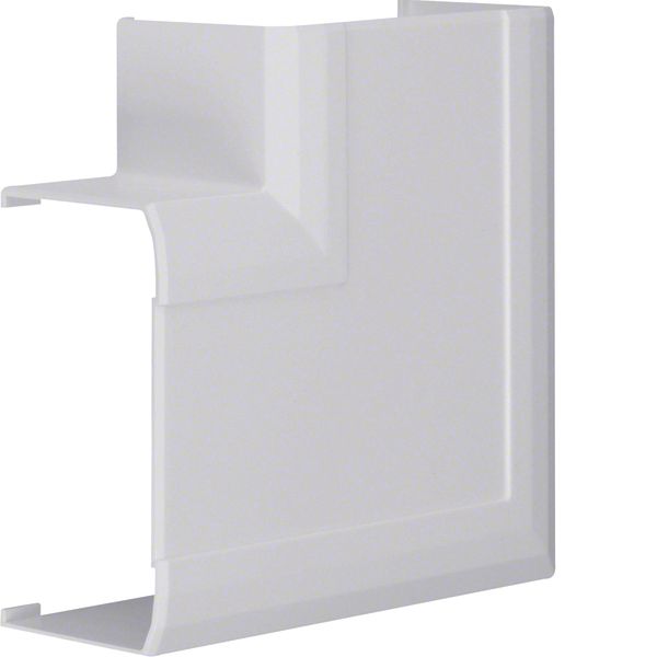 Flat angle overlapping for wall trunking BRN 70x130mm of PVC in light  image 1