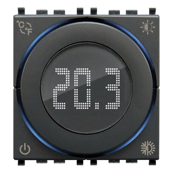 IoT dial thermostat 2M grey image 1