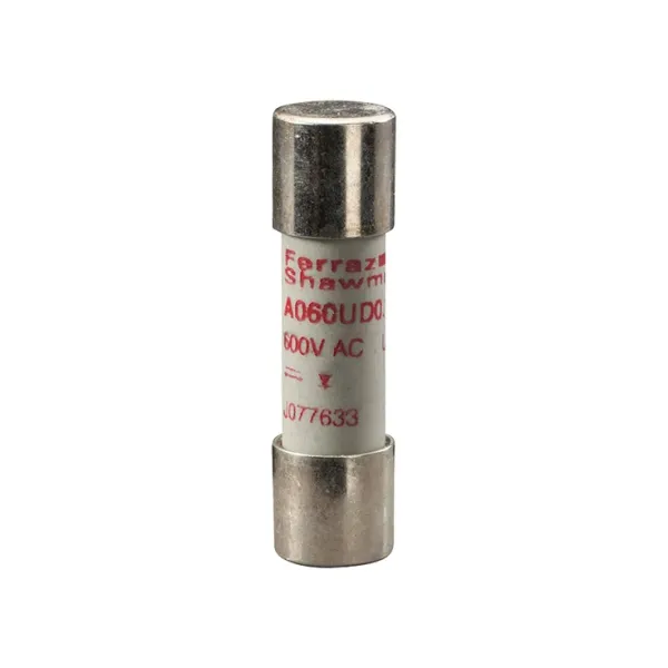 High-Speed Cylindrical Fuse 10x38 aR 600VAC 0.125A image 2