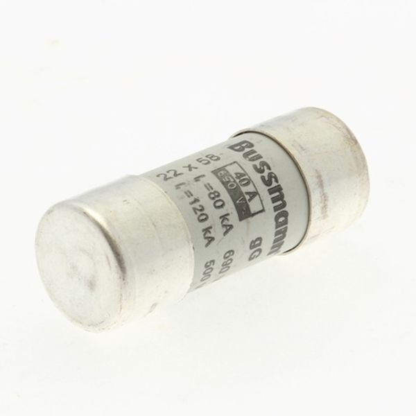 Fuse-link, LV, 40 A, AC 690 V, 22 x 58 mm, gL/gG, IEC, with striker image 3