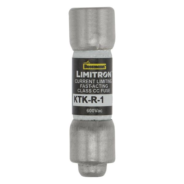 Fuse-link, LV, 1 A, AC 600 V, 10 x 38 mm, CC, UL, fast acting, rejection-type image 12