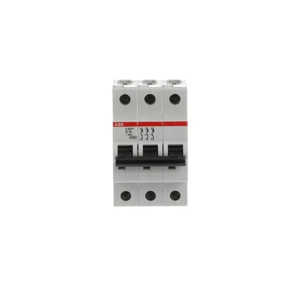 S203P-D10 Miniature Circuit Breaker - 3P - D - 10 A image 4