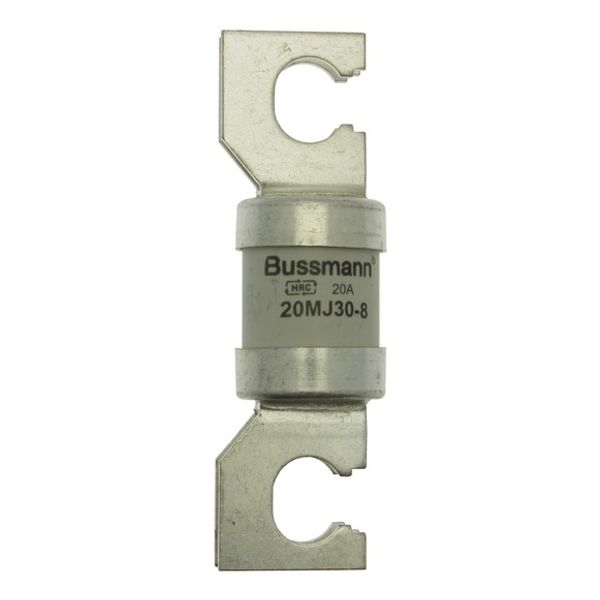 Fuse-link, LV, 20 A, AC 500 V, NH000, gL/gG, IEC, dual indicator, live gripping lugs image 2