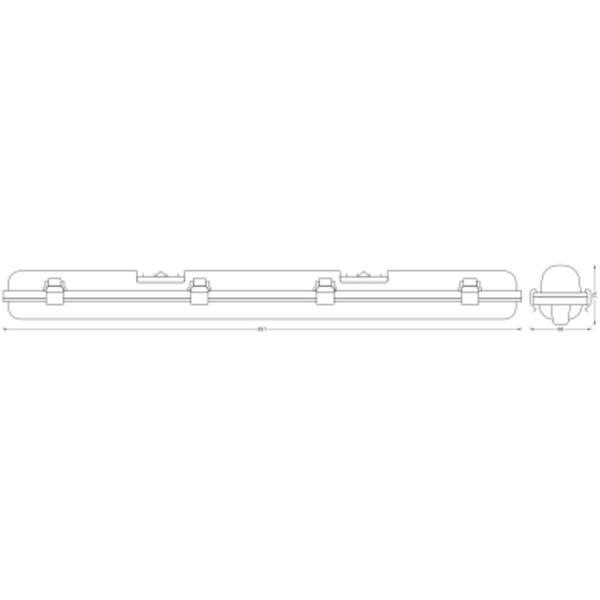 SUBMARINE SENSOR 60cm 8W 4000K image 9