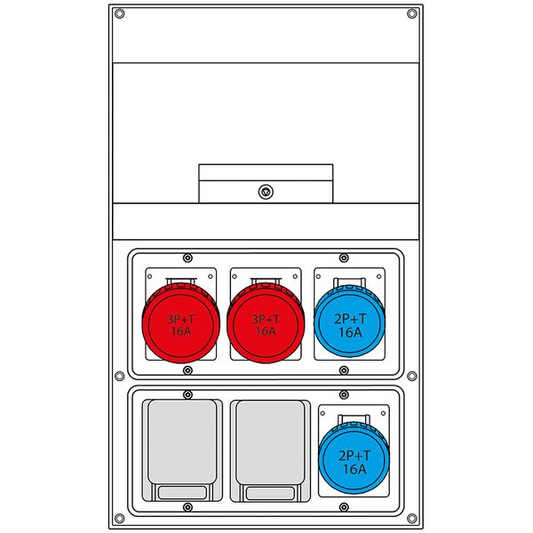 DISTRIBUTION ASSEMBLY (ACS) IP66 16A image 2