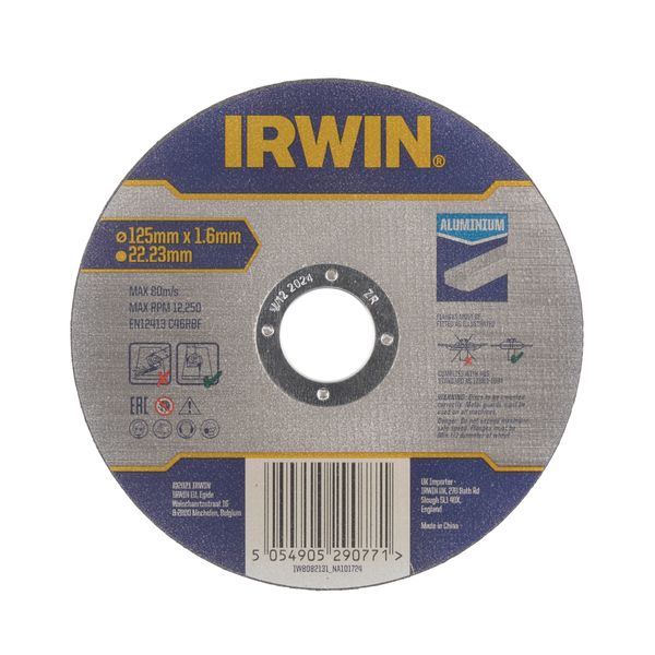 Flat Alum. Cut B/Disc 125x1.6 image 1