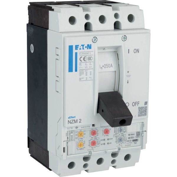 NZM2 PXR20 circuit breaker, 250A, 3p, Screw terminal, earth-fault protection image 13