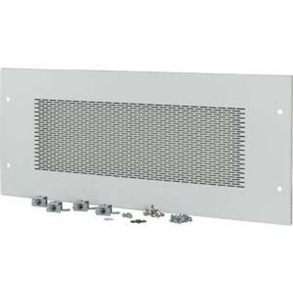 Section wide cover, HxW=350x800mm, IP31, grey image 4