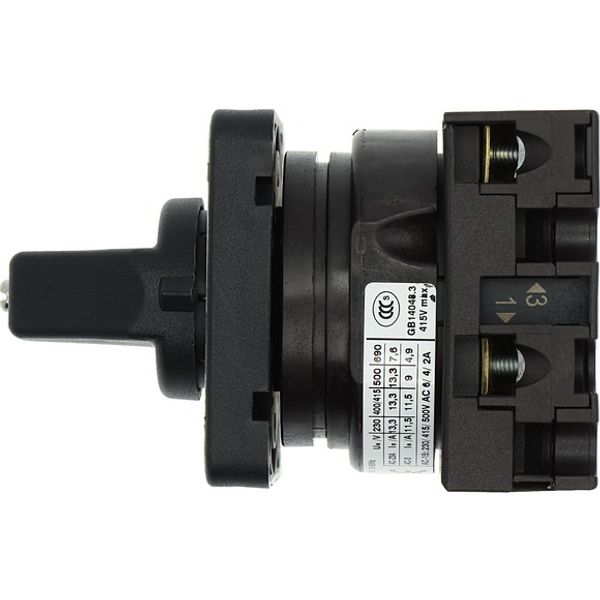 Changeoverswitches, T0, 20 A, flush mounting, 1 contact unit(s), Contacts: 2, 60 °, maintained, With 0 (Off) position, 1-0-2, Design number 8210 image 9