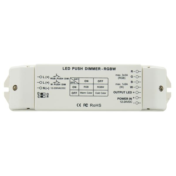 Dimmer RGBW LED Push image 2