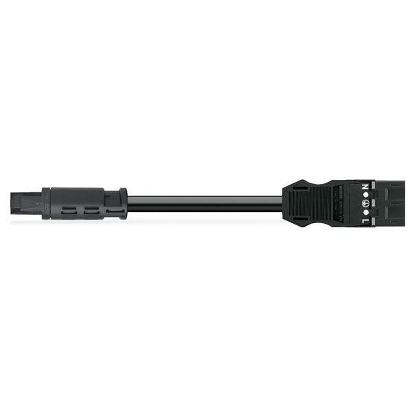 pre-assembled adapter cable;Eca;Socket/plug MIDI;black image 1