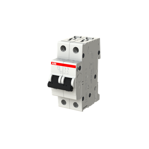 S202-B10 Miniature Circuit Breaker - 2P - B - 10 A image 4