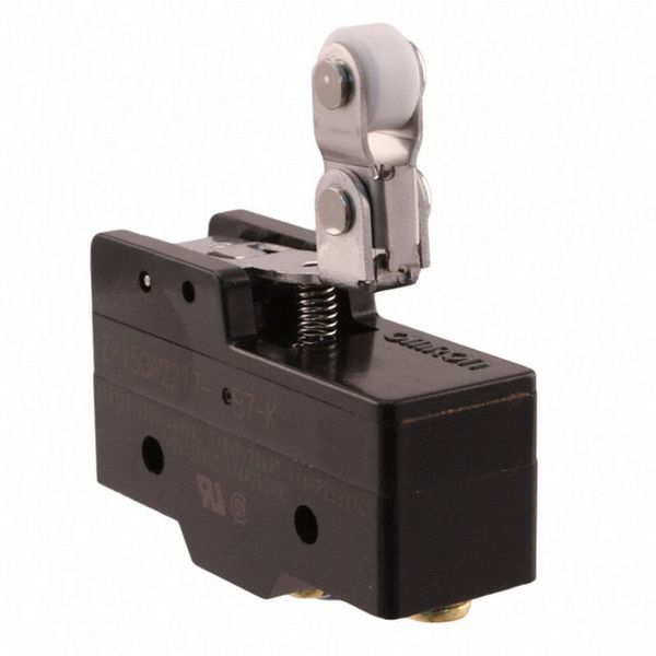 General purpose basic switch, Unidirectional short hinge roller lever image 1