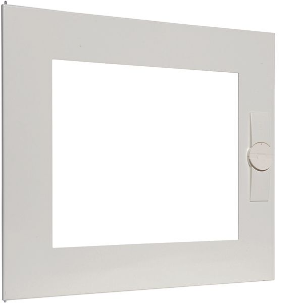 Door, univers, right, transparent, RAL 9010, for enclosure IP44 500x55 image 1