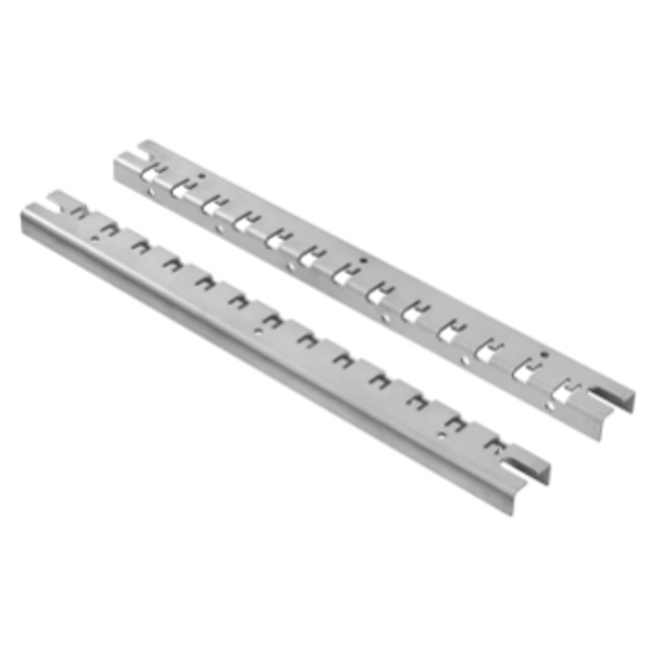PAIR OF UPRIGHT FOR INSTALLATION - FAST AND EASY - FOR DISTRIBUTION BOARDS 405X500 image 1