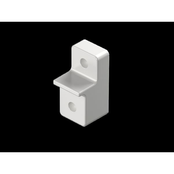 AX Plastic wall mounting bracket, for AX plastic, RAL 7035 image 1