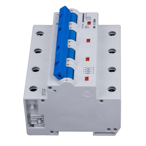 High Current Miniature Circuit Breaker C100/4, 10kA image 3