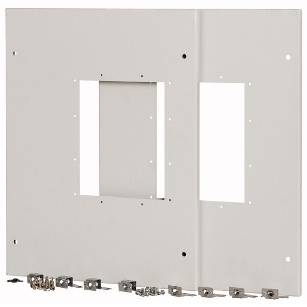 Front cover, 2x IZMX16, fixed mounted design, W=1000mm image 1