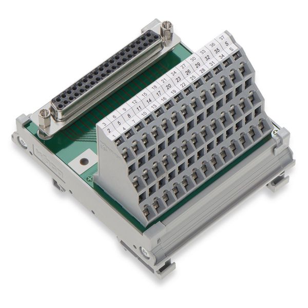 Interface module with solder pin Female connector image 4