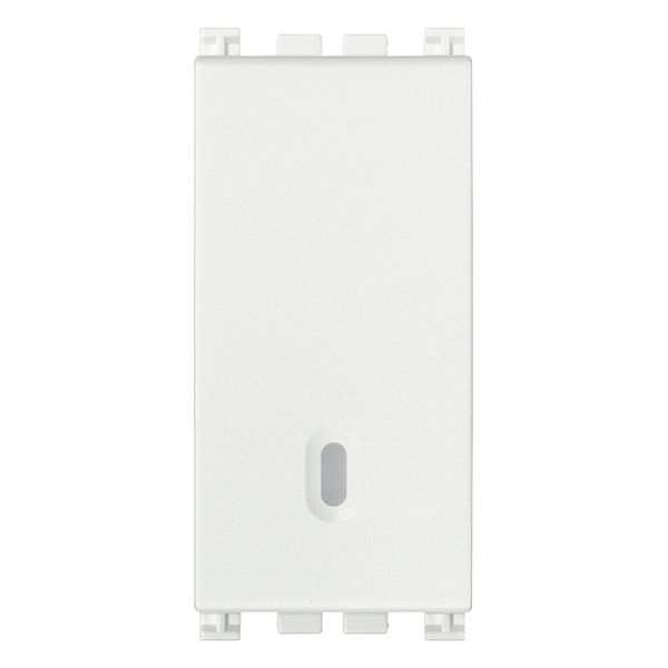 1P 10AX 2-way switch screwless white image 1