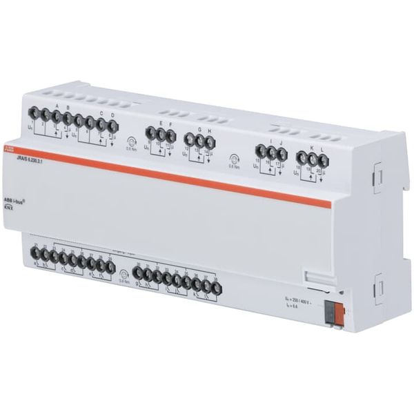 JRA/S6.230.3.1 Blind/Roller Shutter Actuator with Binary Inputs, 6-f, MDRC image 2