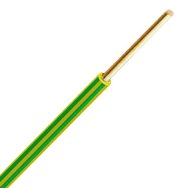 PVC Insulated Wires H07V-R (Ym) 10mmý yellow/green image 1
