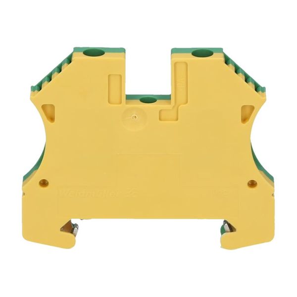 PE terminal WPE 4, Screw connection, 4 mm², Green/yellow, Weidmuller image 3