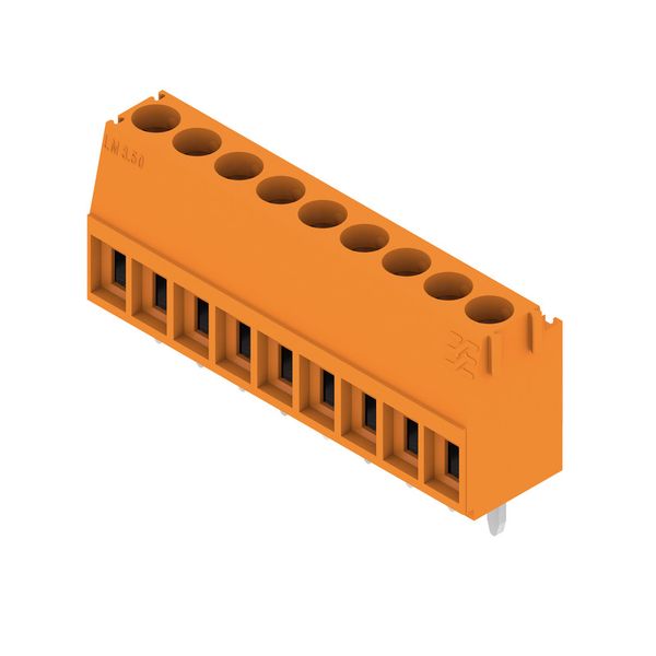 PCB terminal, 3.50 mm, Number of poles: 9, Conductor outlet direction: image 3