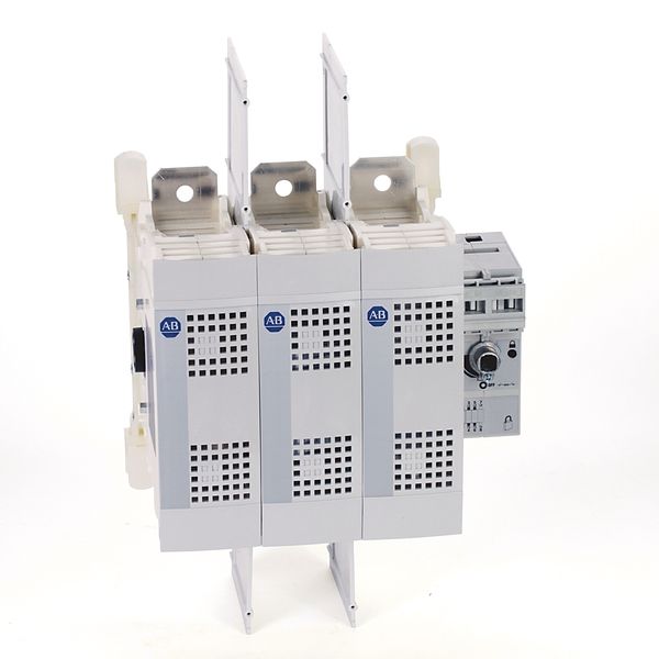 Disconnect Switch, Fused, 400A, 600VAC, 250VDC, Rotary, Class J image 1